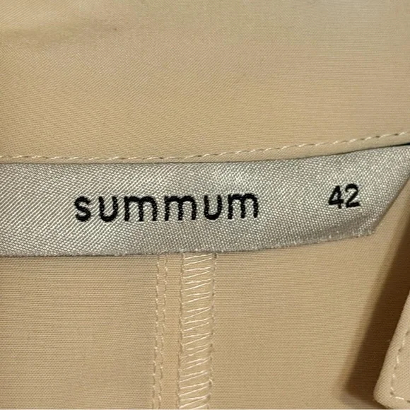 Summum Australia ecru top size 42 (Medium), lightweight batist cotton blend - Picture 3 of 15